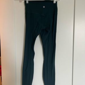 Lululemon align pant 4 Dark Blue Green
